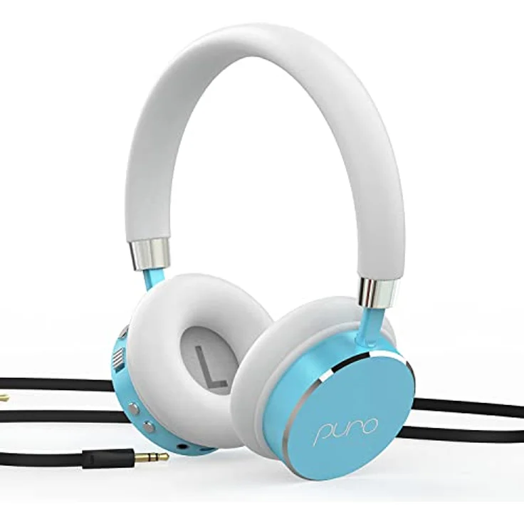 Puro Sound Labs BT2200-Plus Lautstärkebegrenzende Bluetooth-Kopfhörer für Kinder - Sicherere Kopfhörer für Kinder - Studio-Qualität und Geräuschisolierung – Türkis – Bild 2