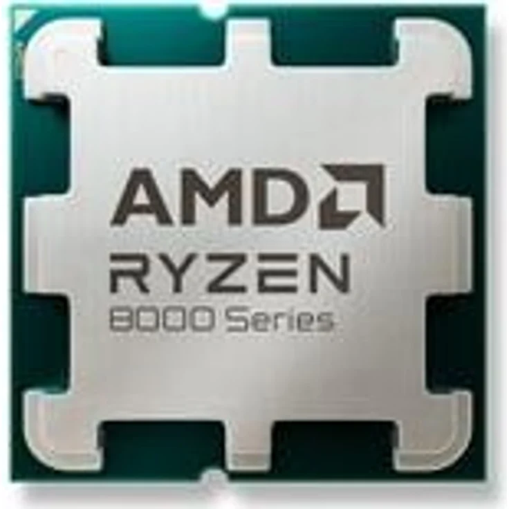AMD Ryzen 7 8700F Tray 12 units (AM5, 4.10 GHz) Prozessor, Schwarz – Bild 1