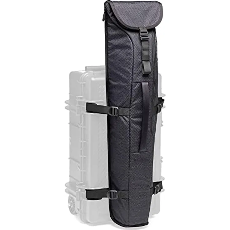 Manfrotto PRO Light Tough Stativtasche, für Manfrotto Tough Hartschalenkoffer, mit Abnehmbarem Gepolstertem Schultergurt, mit Erweiterbarem Design, Wasserabweisend