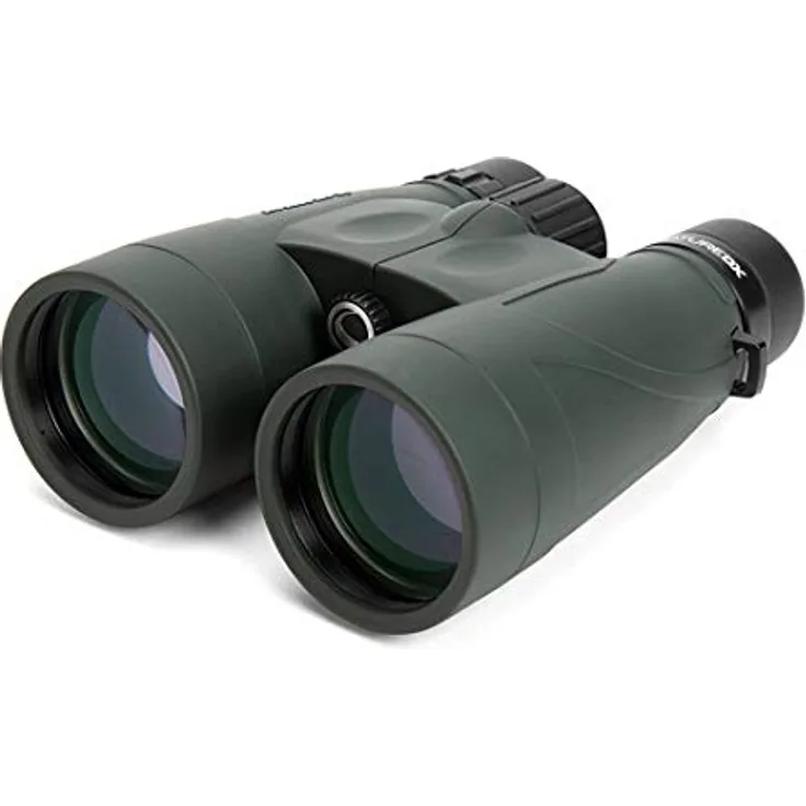 Celestron 71336 Nature DX 12x56 BaK-4 Prismen-Ferngläser, Grün - Ideal für Natur- und Vogelbeobachtung, wasserdicht und beschlagfrei, inklusive Zubehör