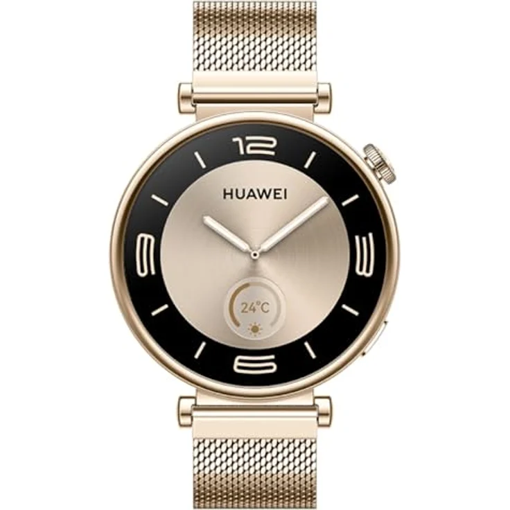 HUAWEI WATCH GT 4 41mm Smartwatch, Bis zu 7 Tage Akkulaufzeit‌ , Android und iOS, Kalorienmanagement, Professionelles Gesundheitsmanagement, SpO2, GPS, Deutsche Version, Hellgold – Bild 2