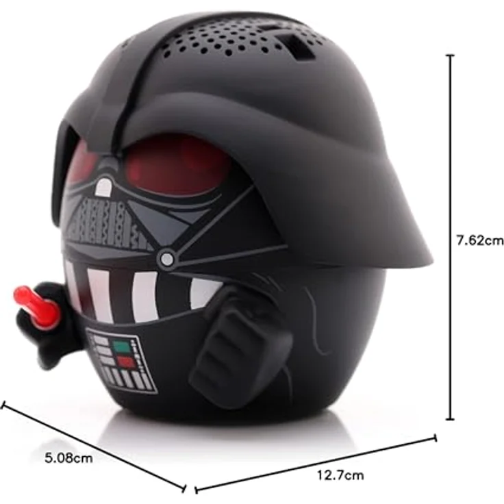 Bitty Boomers Star Wars Darth Vader Mini Bluetooth-Lautsprecher – Kompakt, kraftvoller Sound, ideal für unterwegs – Bild 5