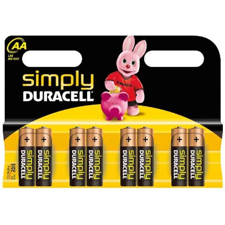 Duracell SIMPLY Batterie AA (MN1500-LR6) 8er – Bild 2