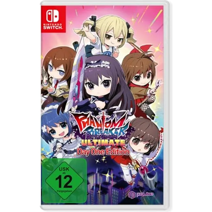 PQube Phantom Breaker: Battle Grounds Ultimate - Switch, überarbeitetes Gameplay, online Koop- und VS-Modus, Arcade-Modus als Feind, remastered Soundtrack