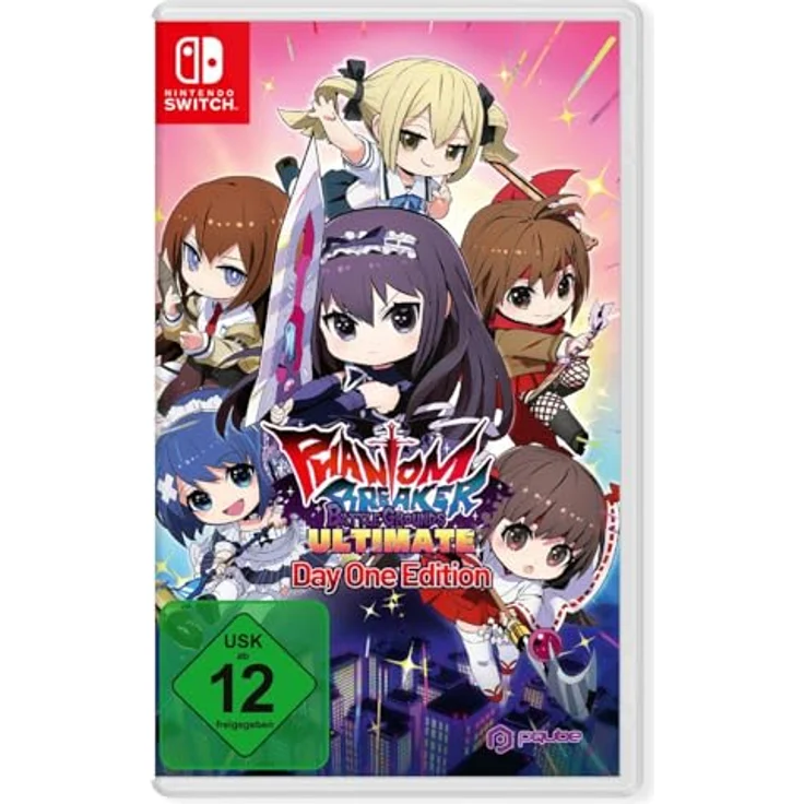 PQube Phantom Breaker: Battle Grounds Ultimate - Switch, überarbeitetes Gameplay, online Koop- und VS-Modus, Arcade-Modus als Feind, remastered Soundtrack – Bild 1