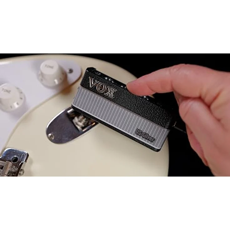 Vox amPlug3 US Silver, Kopfhörerverstärker mit US-Combo-Amp-Sound, Schwarz-Silber – Bild 5