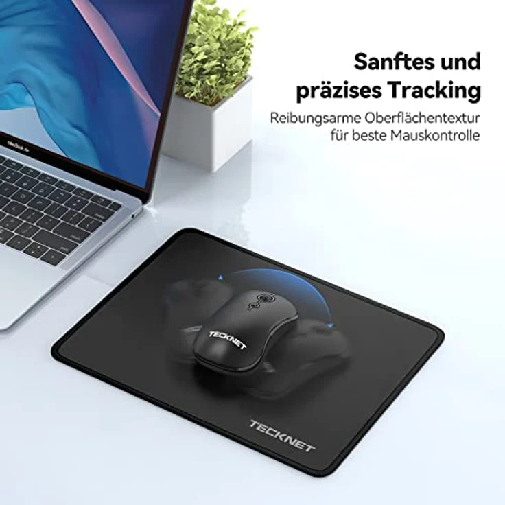 TeckNet L G101 Mauspad Gaming, 320 x 250 x 2 mm, rutschfester Gummi-, kompatibel mit Laser und Optischer – Bild 5