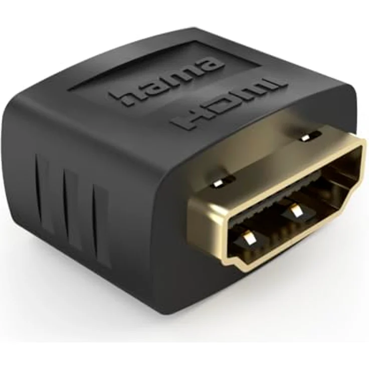 Hama 205173 HDMI Kabel, Weiblich Gerade auf HDMI Typ A (Standard), Schwarz, mit Audio Return Channel (ARC) – Bild 2