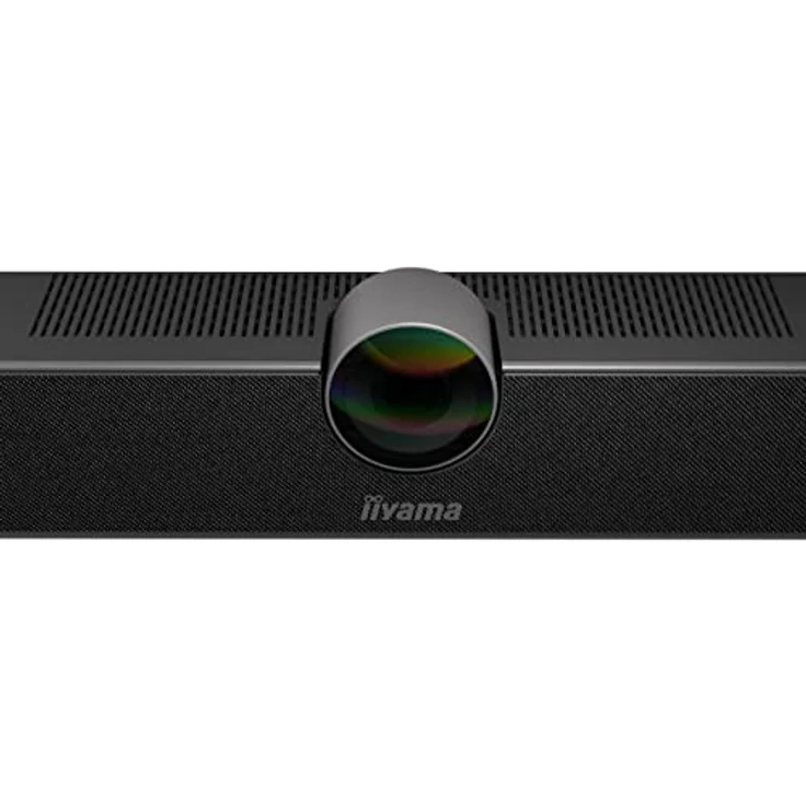 iiyama UC CAM120ULB-1 All-in-one Video/Audio-Konferenzbar (USB-C) schwarz - Kamera mit 120° Sichtfeld und Studio-Qualität-Ton – Bild 2