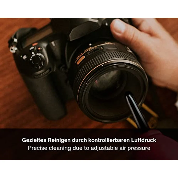 Octopus Blasebalg Druckluftreiniger Luftbläser Staubreiniger zur Kamera-Reinigung, DSLR, Sensor, Objektiv und Reinigung empfindlicher elektronischer Geräte - Airblower für Alcohol Ink, hochwertiges Silikon, Kunststoffdüse – Bild 4