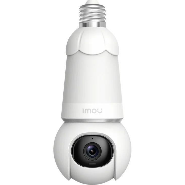 Imou Überwachungskamera IMOU Bulb Cam 2K IPC-S6DP-3M0WEB-E27-imou WLAN IP Überwachungskamera, Sicherheitssirene und Vollfarb-Nachtsicht, weiß – Bild 1