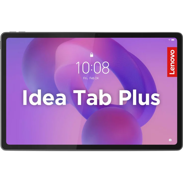 Lenovo Idea Tab Plus, 12,1 Zoll Tablet mit 2560 x 1600 Pixel, 256 GB Speicher, 8 GB RAM, Android 15, Grau