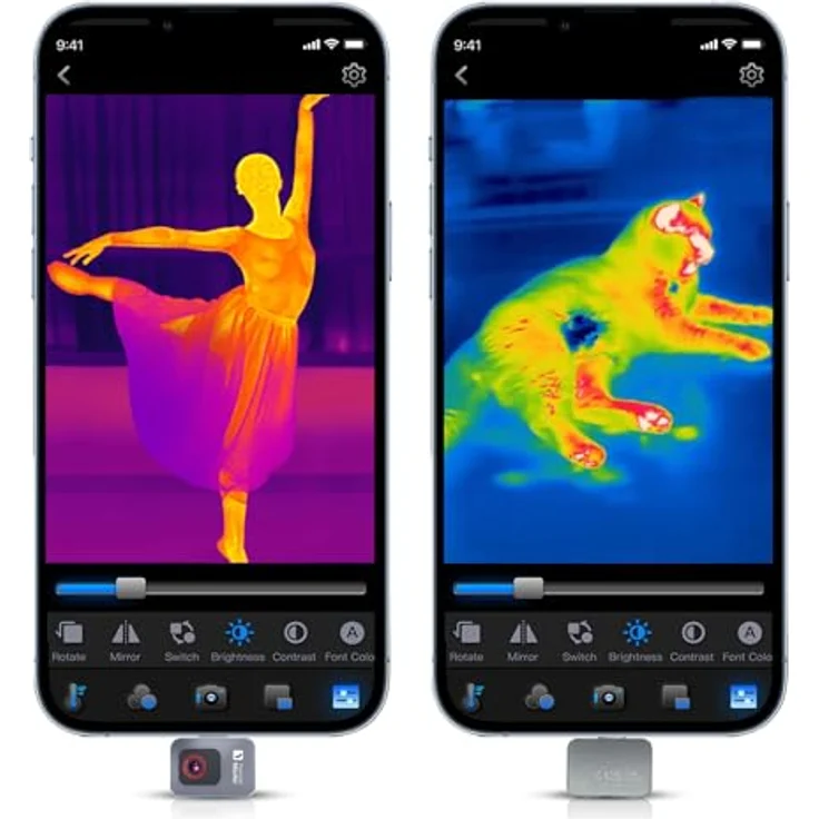 Thermal Master P2 Wärmebildkamera, Android, 512x384 Auflösung, -20 bis 600℃, ±1,5℃ Genauigkeit, 15x Zoom, inkl. Schutzcase – Bild 1