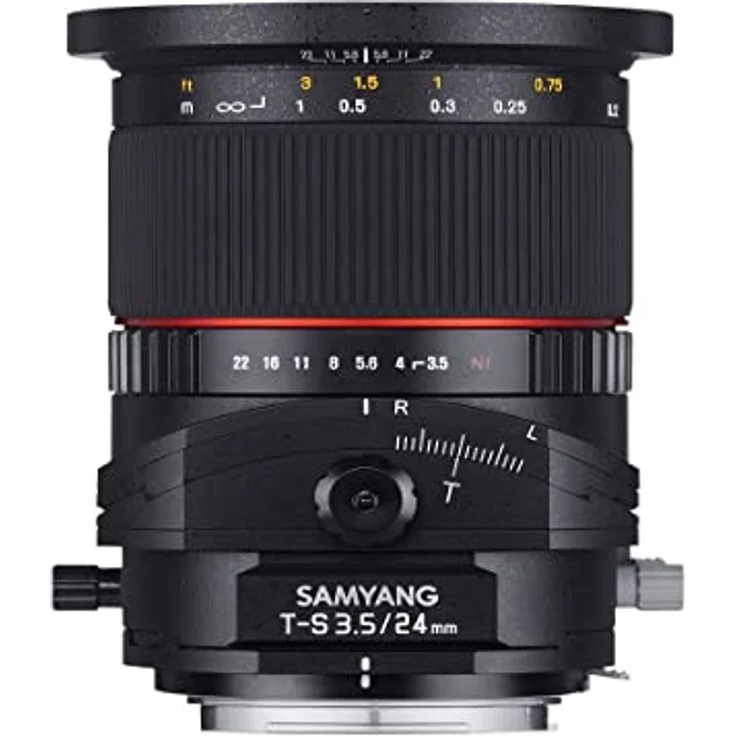 Samyang 24mm F3.5 T-S Objektiv für Anschluss Micro Four Thirds – Bild 2