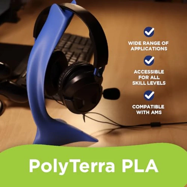 Polymaker PolyTerra PLA Savannah Gelb, 3D-Druckfilament, 1.75mm, 1kg, nachhaltiger Biokunststoff, druckt wie PLA – Bild 4