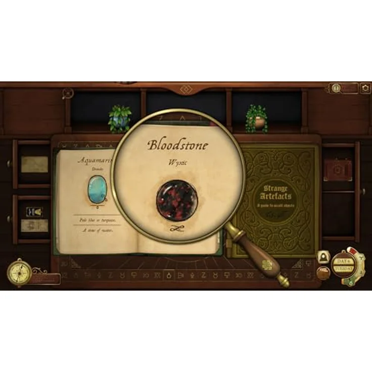 Silver Lining Interactive Strange Horticulture & Antiquities, Doppelpack Nintendo Switch mit Kräuter- und Antiquitätenladen, Ermittlung & Rätsellösung, stimmungsvolles, okkultes Setting – Bild 5