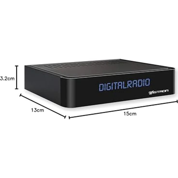 Vistron VT855-N DVB-C Radio Tuner, Kabelradio, Radio für digitales Kabelfernsehen von Vodafone, Unitymedia, Telecolumbus, M-Net usw. – Bild 4