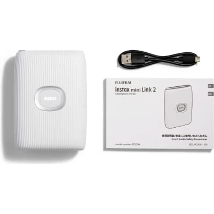 INSTAX Mini LINK2 Smartphone Printer, Clay White, Kompakt – Bild 4