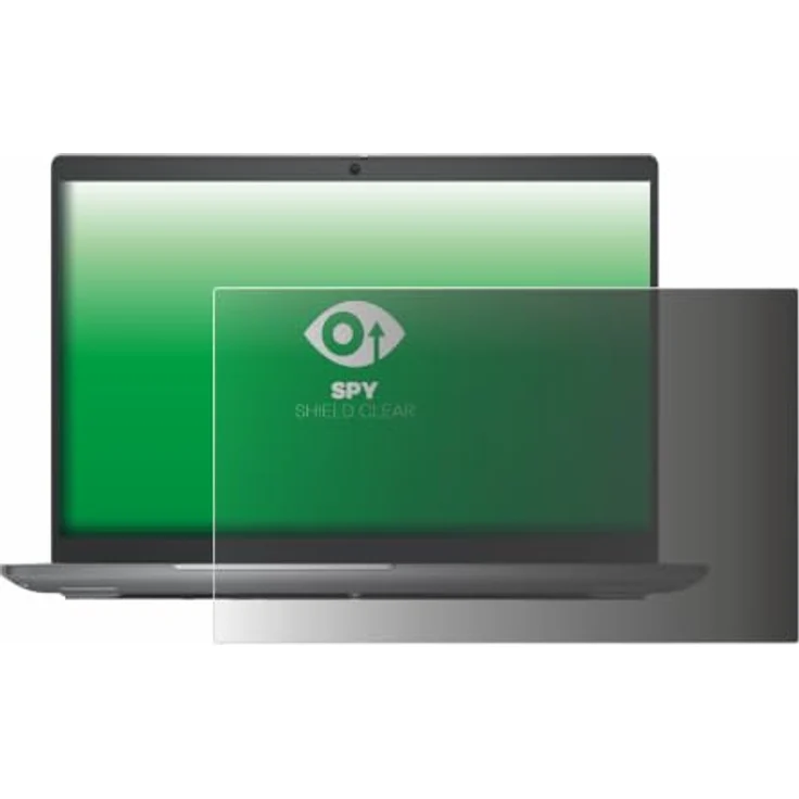 upscreen Anti-Spy Blickschutzfolie für Dell Latitude 5540, Privacy Screen mit Blaulichtfilter, Made in Germany – Bild 2