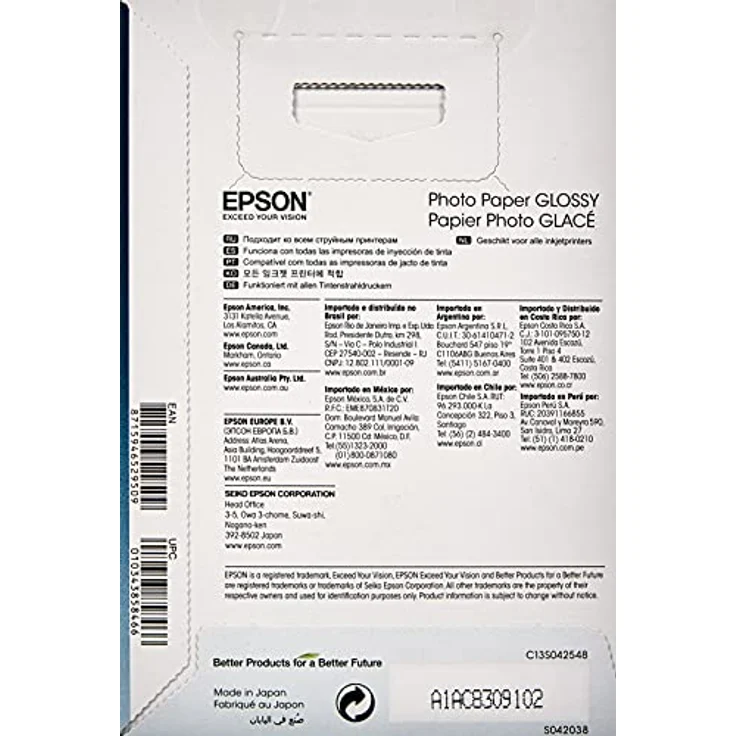 EPSON Foto Papier glänzend 100x150mm 100 Blatt 1er-Pack – Bild 2
