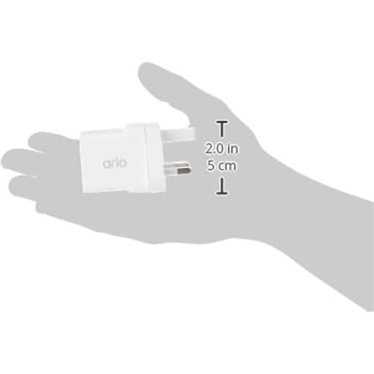 Arlo Zubehör, Magnetisches Ladekabel, geeignet für den Innenbereich, offiziell, nur mit kabelloser Arlo Ultra und Pro3 Überwachungskamera kompatibel, 244cm, VMA5000C, weiß – Bild 8