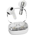 Streetz T150-WHT In-ear-Kopfhörer, kabellos mit Bluetooth 5.2 und Ladecase
