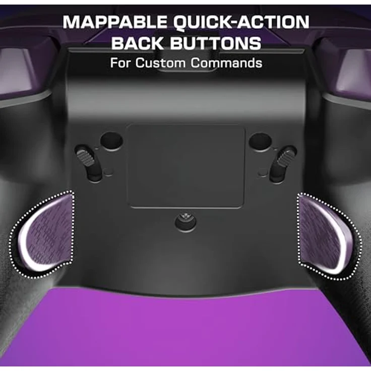 Turtle Beach Rematch Advanced Wired (2025), Gaming Controller für Xbox One S/X und Windows, ergonomisches Design in Violett, programmierbare Tasten, USB Typ-C Verbindung – Bild 5