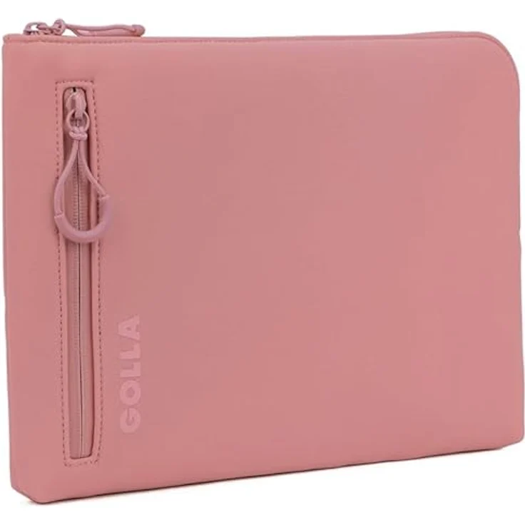 Golla Laptop Tasche/Wasserdichter Laptop Sleeve/Neoprenmantel/14 Zoll/Dirty Pink – Bild 3