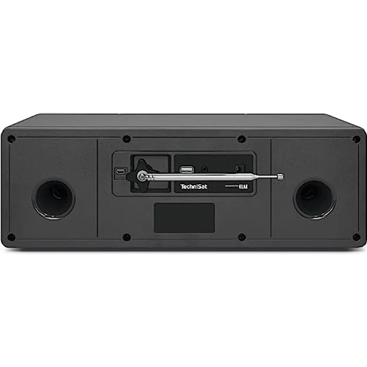 TechniSat DIGITRADIO 4 IR - Stereo Internetradio (DAB+, UKW, Bluetooth-Audiostreaming, Kopfhöreranschluss, AUX-Eingang, Wecktimer, TFT Display, 20 Watt RMS, Elac Lautsprecher, Made in Germany) schwarz – Bild 4