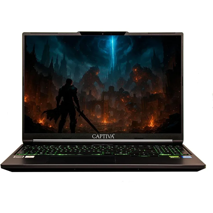 Captiva Notebook Highend Gaming I95-054GE, 16" WQXGA, Core i7-14650HX, 64GB RAM, 2TB SSD, RTX 5070, Win 11, Deutschland
