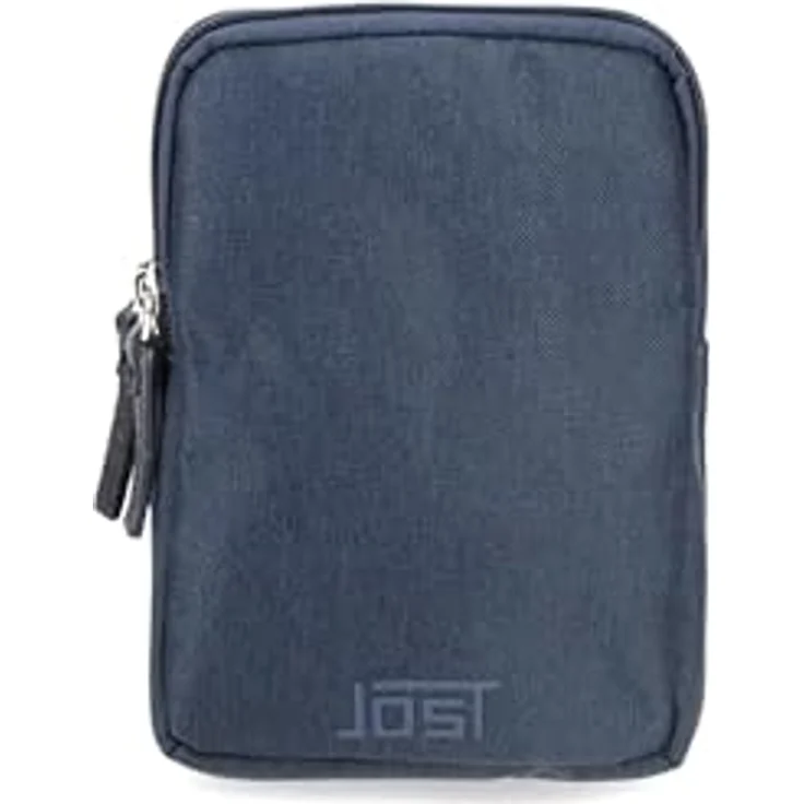 Jost Bergen Handytasche, 12 cm, blau, 100% Polyester, Maße 12 cm x 4 cm x 16 cm – Bild 1