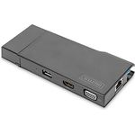DIGITUS Universal Docking Station, USB 3.0, 7-Port, Travel 2X Video, 2X USB 3.0, RJ45, 2X Kartenleser - Preisvergleich