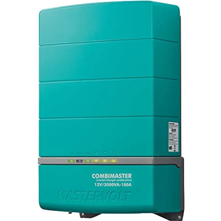 Mastervolt Combimaster 12/3000-100 230V Konverter, 3000 VA Sinuswechselrichter, 100 A Batterieladegerät, blau – Bild 1