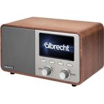 Albrecht DR 760 DAB+/UKW Radio mit ASA, digitalem Empfang, Fernbedienung und Weckfunktionen