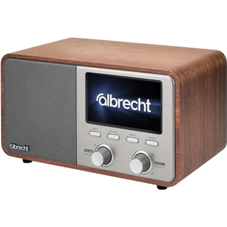Albrecht DR 760 DAB+/UKW Radio mit ASA, digitalem Empfang, Fernbedienung und Weckfunktionen