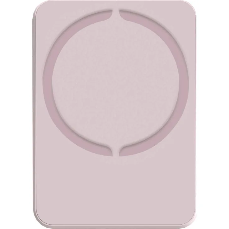 Puro Mini Power Mag, Powerbank mit 4000 mAh und kabellosem Laden, rosa