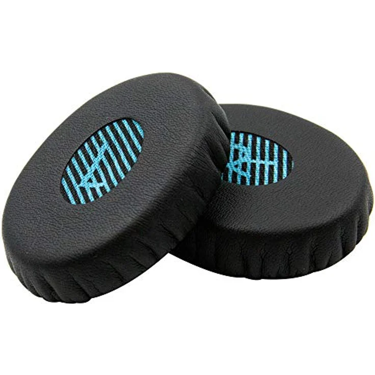 MMOBIEL Ohrpolster Ear Pads Ersatz kompatibel mit Bose Sound link On-Ear Headset OE OE2 OE2i SoundTrue (Schwarz/Blau) – Bild 4