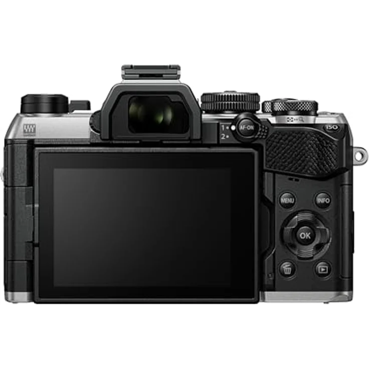 OM SYSTEM OM-5 II 1415-2 Kit, Systemkamera mit 20,4 MP, 4K Video, Staub- und spritzwasserfest, silber – Bild 4
