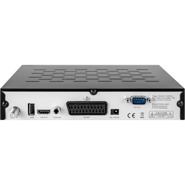 Echosat HD-SAT-Receiver 20900M, Free-to-Air-TV mit Full HD 1080p, USB Mediaplayer, 12V Campingfunktion – Bild 3