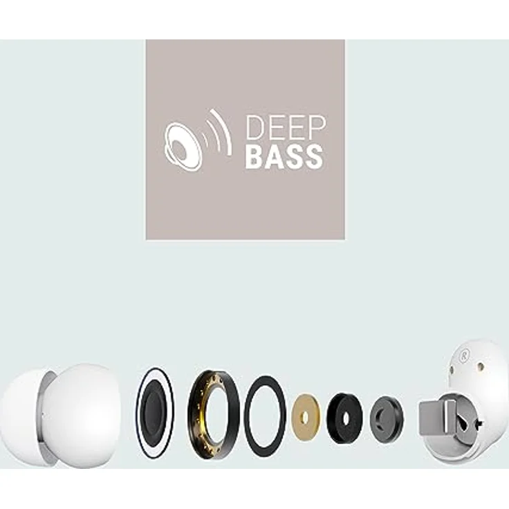 Energy Sistem Urban Beat, Bluetooth In-Ear Headset in Weiß, spritzwasserfest nach IPX4, Bluetooth 5.3, integriertes Mikrofon, bis zu 5 Stunden Akkulaufzeit – Bild 3
