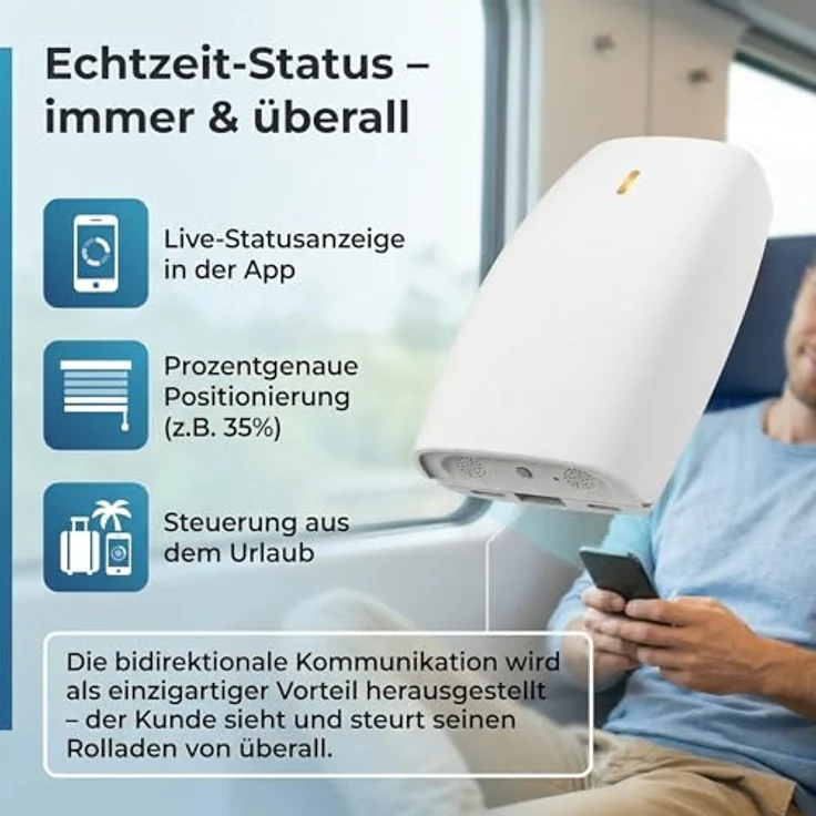 Heicko Smart Home Box - G2 und BI, Smart Home Hub mit Sprachsteuerung, Weiss – Bild 3