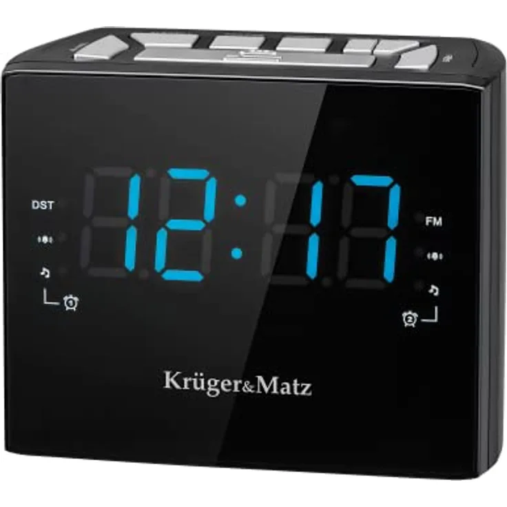 Kruger & Matz KM0812 Radio Clock Digital Black