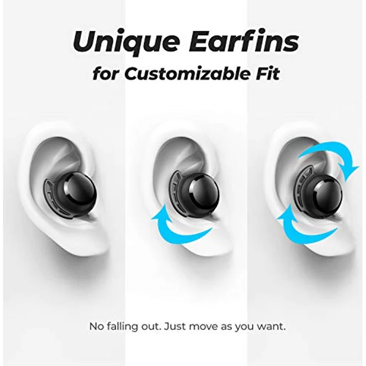 Tribit FlyBuds 3 schwarz In-Ear Kopfhörer – Bild 5