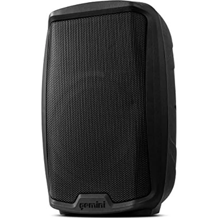 Gemini AS-2110P, PA Lautsprecher mit aktivem Design, Frequenzbereich 55 - 20000 Hz, kabelgebunden & Bluetooth, Schwarz