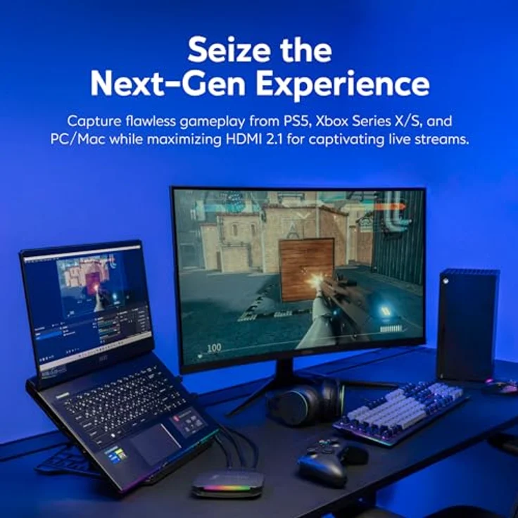 AVerMedia Ultra 2.1 Game Recorder, 4K bis 60 fps, HDR-Unterstützung, kompatibel mit Windows & Mac, Schwarz – Bild 6