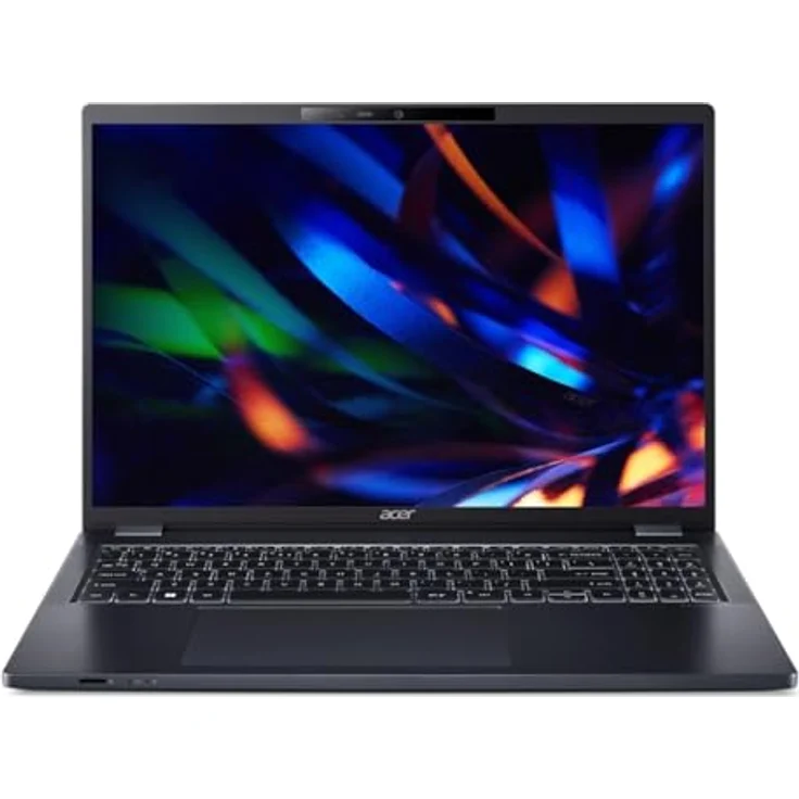 Acer TravelMate P4 TMP416-52-TCO-52RK Laptop mit Intel Core i5 1335U Prozessor, 16 GB RAM, 512 GB SSD, Windows 11 Professional, 40,64 cm (16 Zoll) Display, Intel Iris Xe Graphics - schwarz – Bild 1