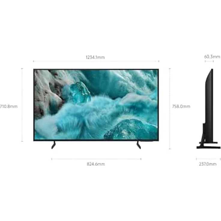 Samsung QLED Q7F, 55 Zoll (135 cm) 4K Smart TV mit AI-Vision, 100% Farbvolumen, HDR10+, Q4 AI Prozessor, One UI Tizen, Wi-Fi und Bluetooth 5.3 – Bild 4