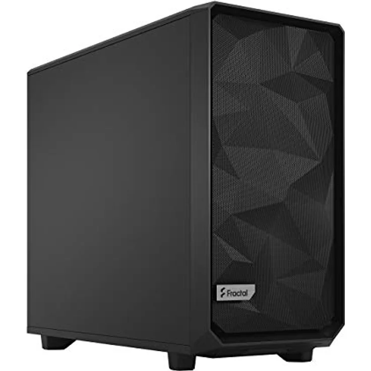 Fractal Design Meshify 2 Black, Flexibles ATX Computer Gehäuse, schwarz – Bild 1
