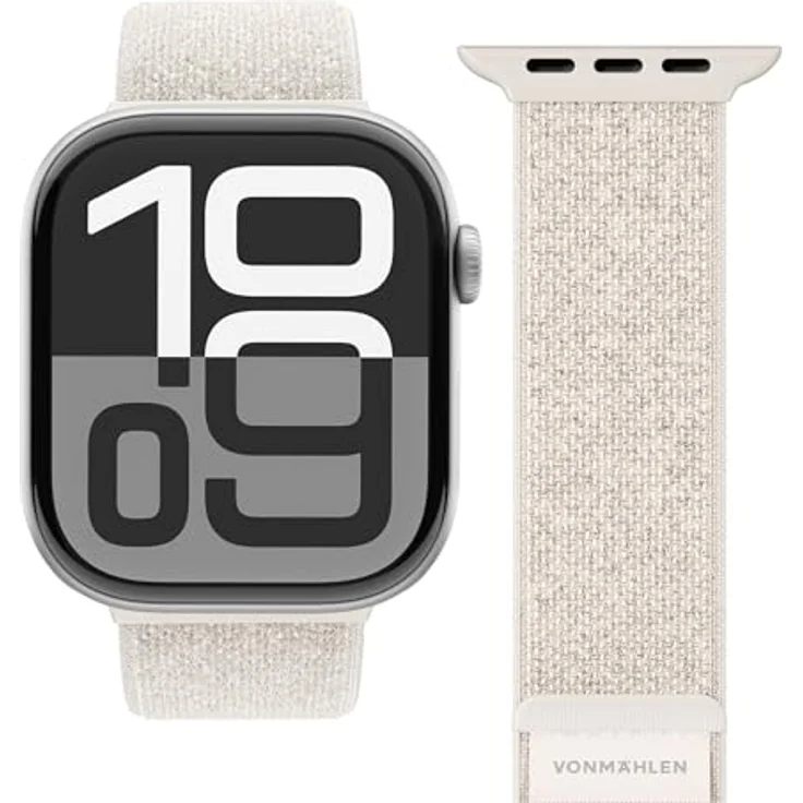Vonmählen Fitness Loop 2, Wearables-Zubehör für Apple Watch 40/41/42 mm, Cream, versandkostenfrei – Bild 2