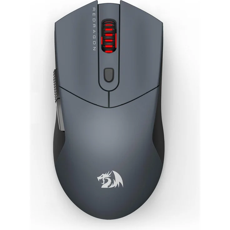 Redragon ST4R PRO M917GB-PRO, Wireless Gaming Maus mit PixArt PAW3395 Sensor, 26.000 DPI, RGB-Beleuchtung, Schwarz